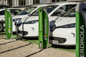 Iberdrola electric car charging docks